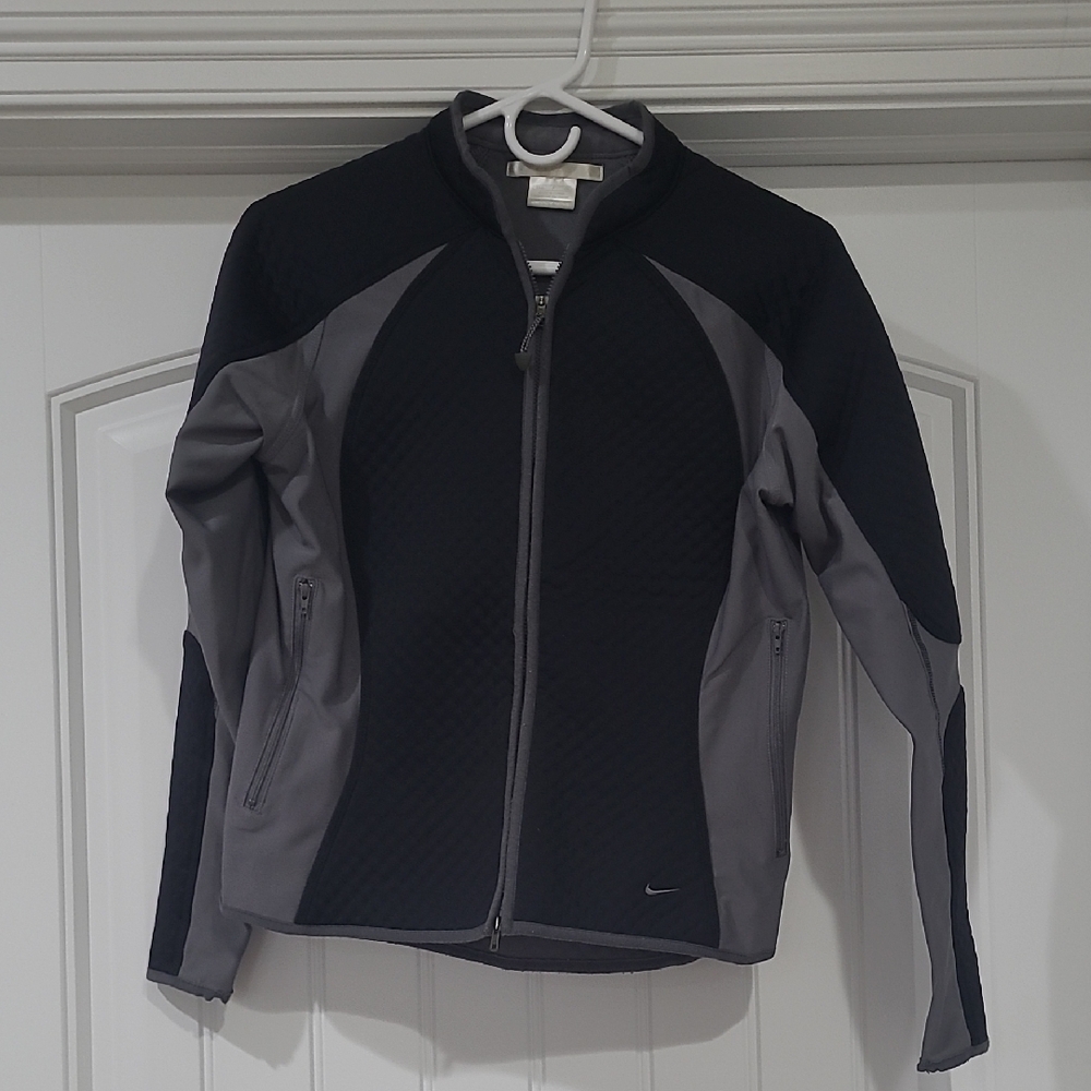 Nike Black and Gray Performance Jacket